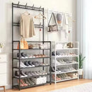 5-Layer Shoe & Hat Rack – Multifunctional Floor-Standing Organizer