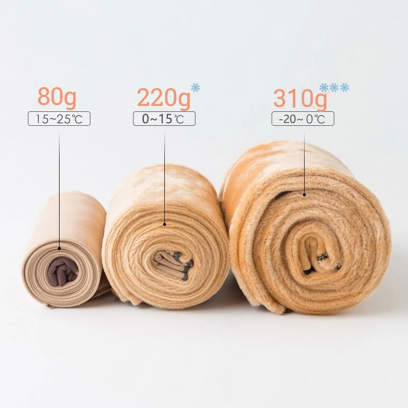 Women's Thermal Fleece Lined High Waist Translucent Winter Pantyhose