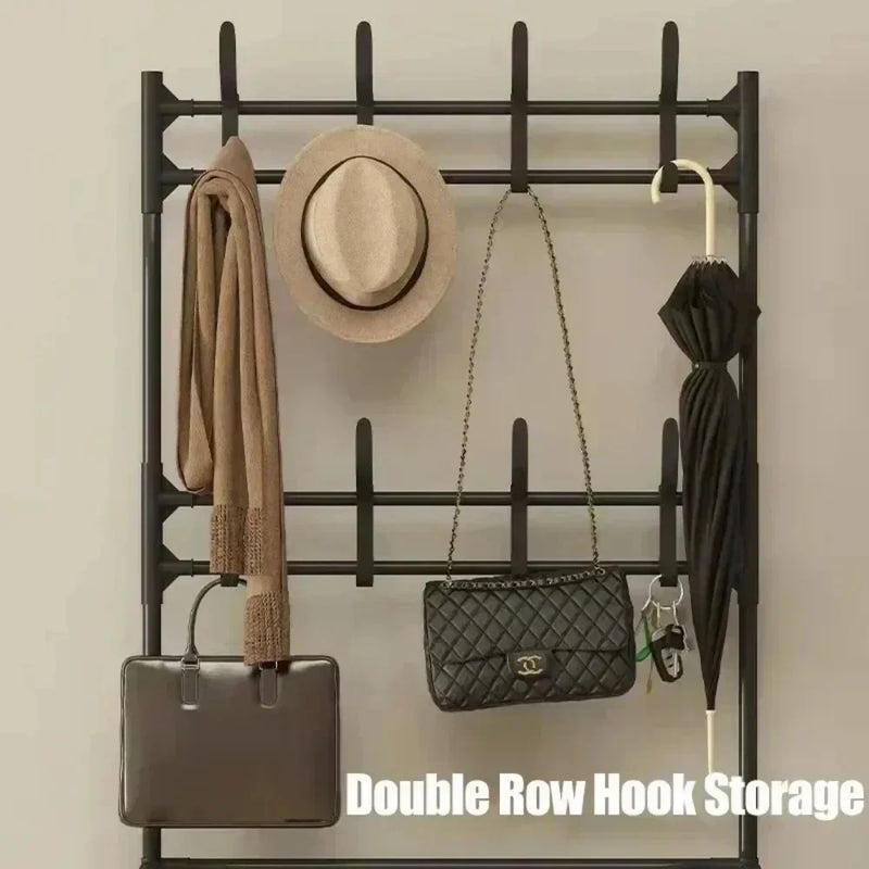5-Layer Shoe & Hat Rack – Multifunctional Floor-Standing Organizer